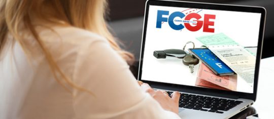 Changement de carte grise service en ligne